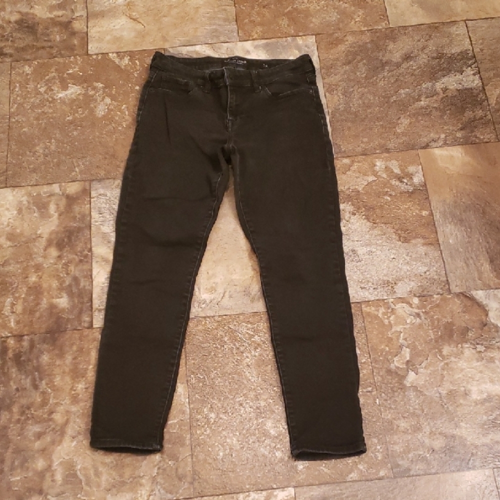 Lucky Brand 6 28 Black Stella Skinny Jeans Denim